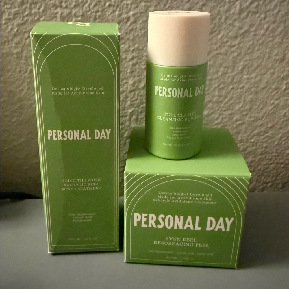 Personal Day acne set